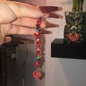 Semi precious beaded Charm